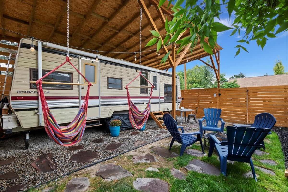 #Stayinmydistrict Twin Falls Backyard Glamper Bagian luar foto